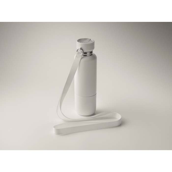 Reklámajándék | Noeka Duplafalú palack 500 ml, fehér