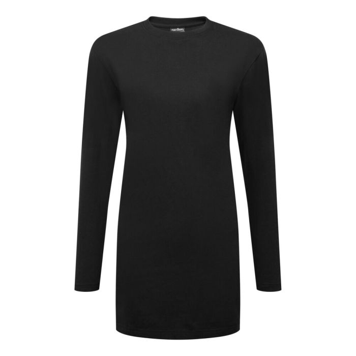 Portwest Női pamut Relaxed Fit póló L/S, fekete | Adgift Reklámajándéktól Portwest Női pamut Relaxed Fit póló L/S, fekete