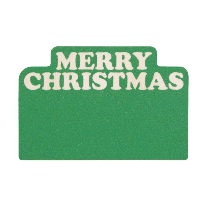 Reklámajándék | Norrvik karácsonyi hűtőmágnes, zöld