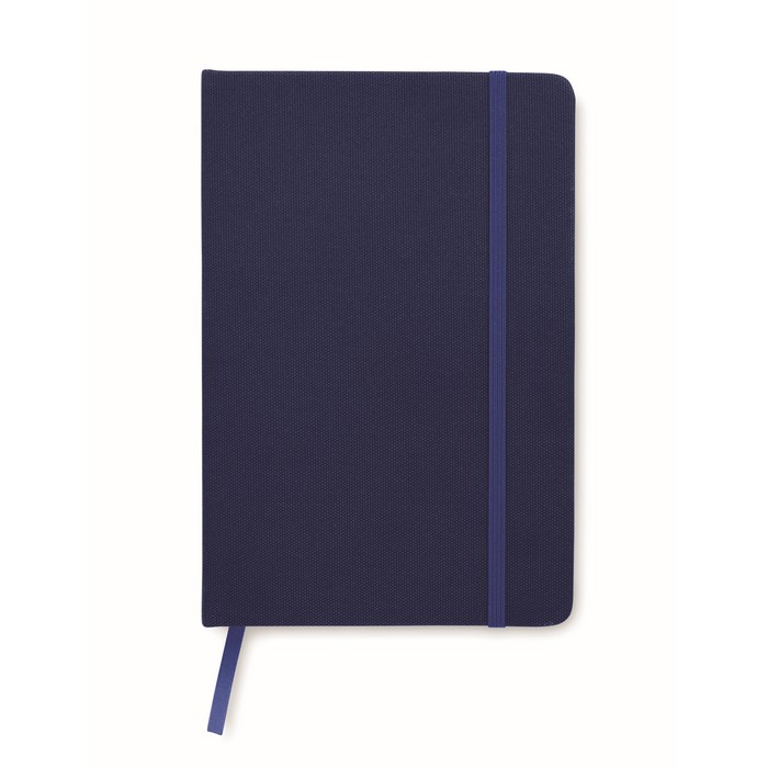 Note RPET A5 notesz 600D RPET borítással, kék