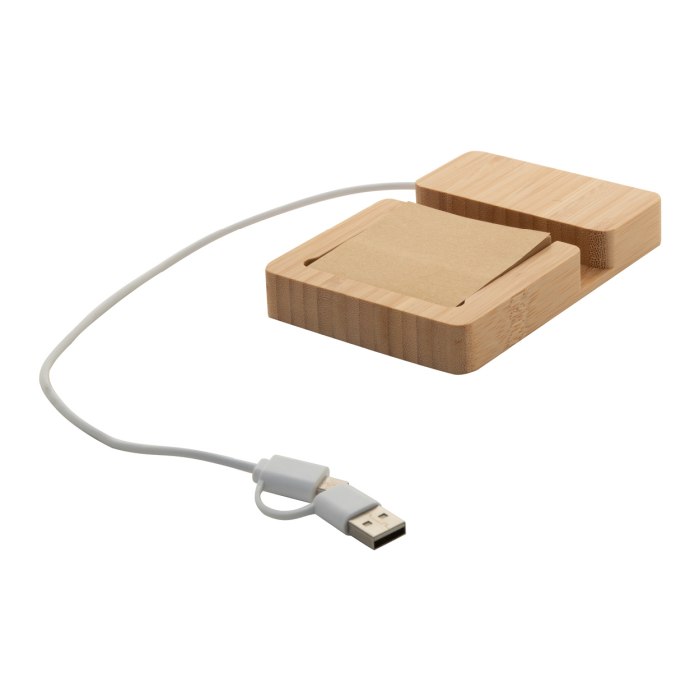Reklámajándék | Notto USB hub, natúr