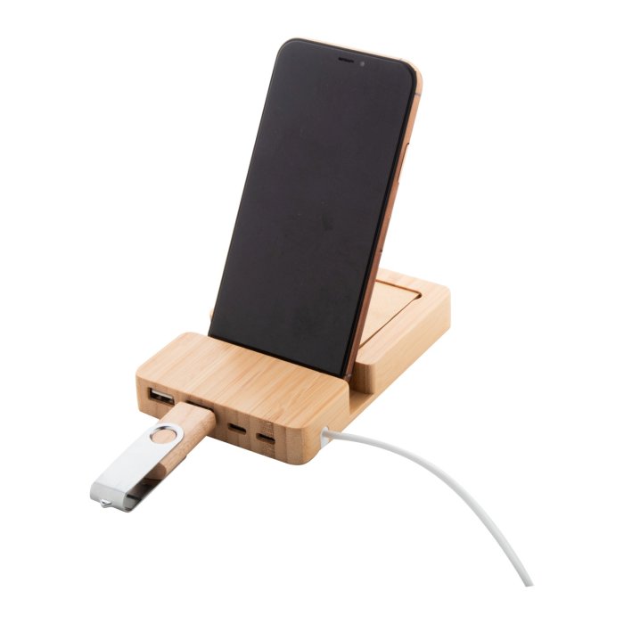 Reklámajándék | Notto USB hub, natúr