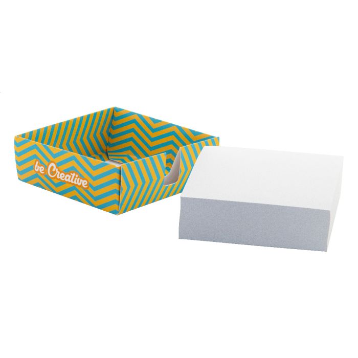 Reklámajándék | Notty egyedi jegyzettömb, fehér