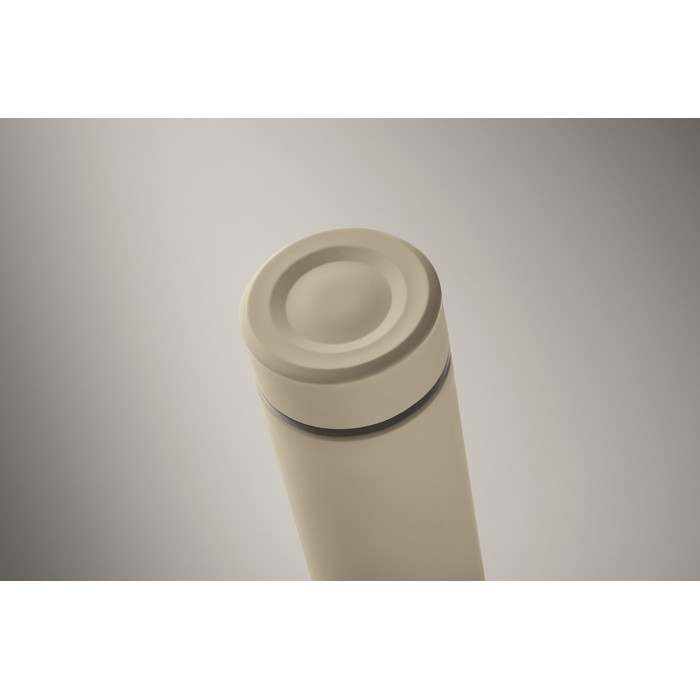 Nunavut Palack kerámia bevonat 420 ml, bézs | Reklámajándék, reklámtárgy, céges ajándék, egyedi reklámajándék Reklámajándék | Nunavut Palack kerámia bevonat 420 ml, bézs