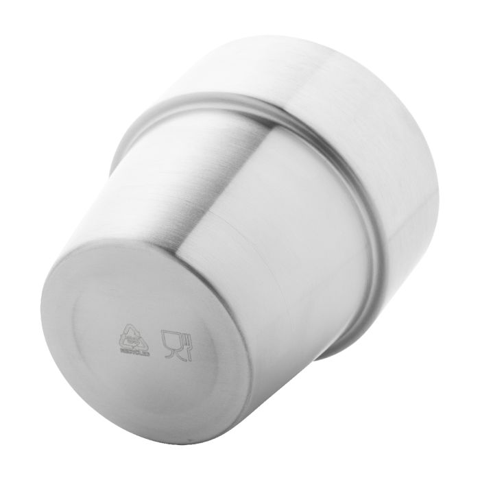 Reklámajándék | Obata újrahasznosított rozsdamentes acél thermo pohár, ezüst