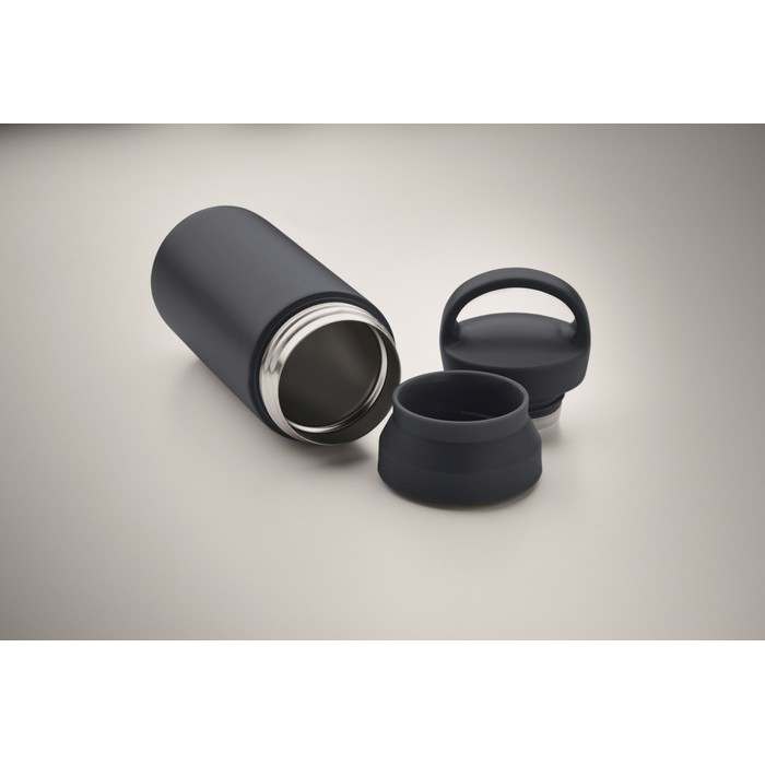 Onyx Duplafalú palack 320 ml, sötétkék | Reklámajándék, reklámtárgy, céges ajándék, egyedi reklámajándék Reklámajándék | Onyx Duplafalú palack 320 ml, sötétkék