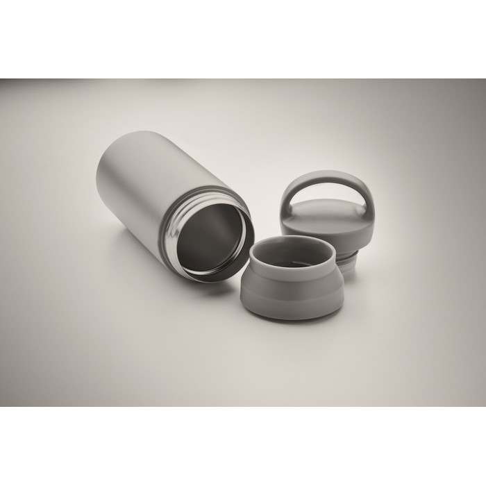 Onyx Duplafalú palack 320 ml, szürke | Reklámajándék, reklámtárgy, céges ajándék, egyedi reklámajándék Reklámajándék | Onyx Duplafalú palack 320 ml, szürke