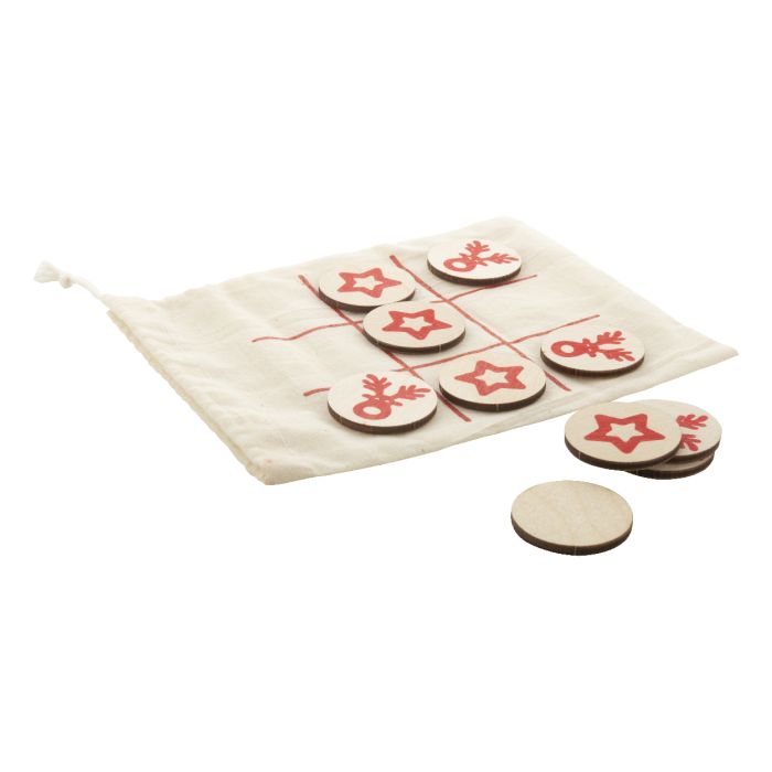 Reklámajándék | OXO Xmas amőba, rénszarvas & csillagok, natúr