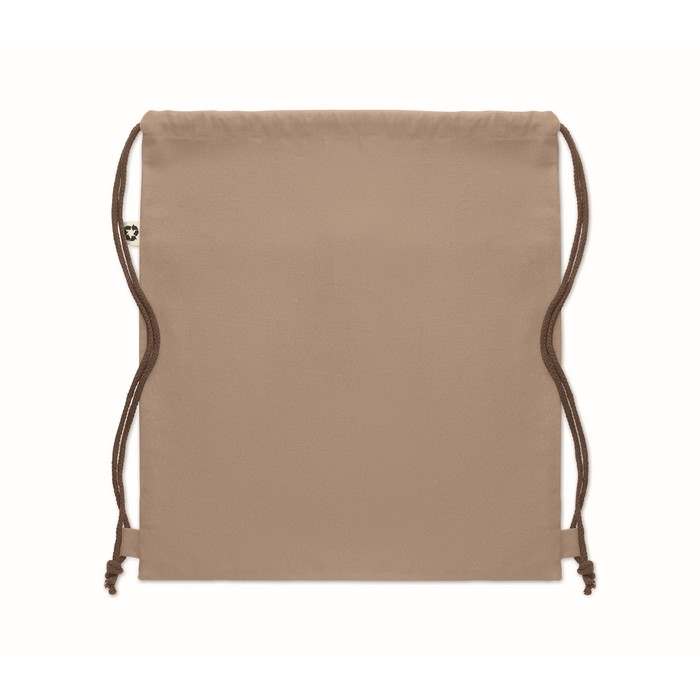 Reklámajándék | Panda Bag Újrahaszn. pamut tornazsák, bézs