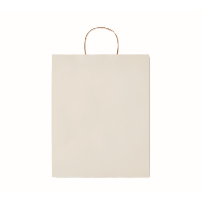 Paper Tone L nagy papír ajándéktasak, 90 g, fehér