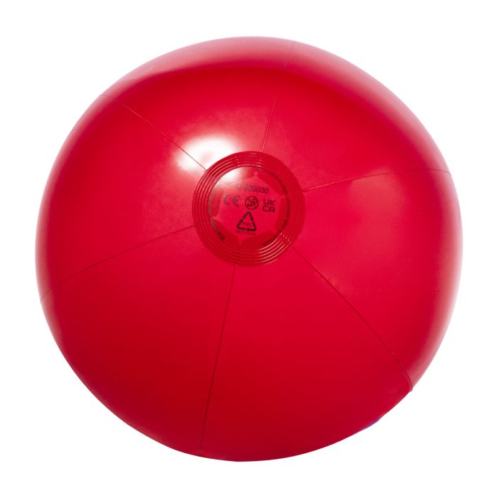 Reklámajándék | Patong RPVC strandlabda (ø40 cm), piros