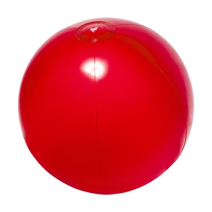 Reklámajándék | Patong RPVC strandlabda (ø40 cm), piros