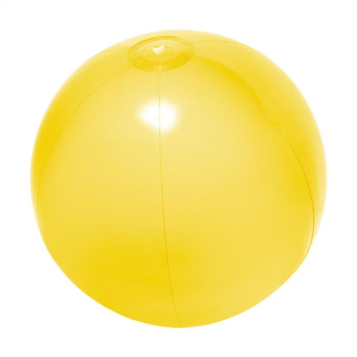 Reklámajándék | Patong RPVC strandlabda (ø40 cm), sárga