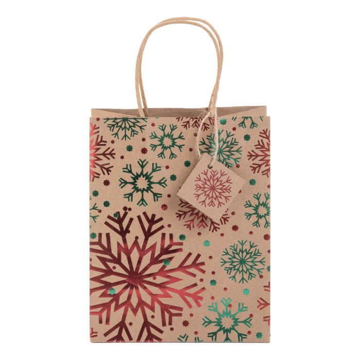 Reklámajándék | Pekkola S karácsonyi ajándéktáska, kicsi, többszínű