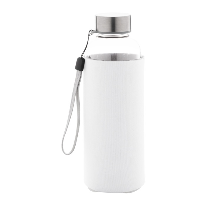 Reklámajándék | Pemba Creative RPET kulacs, fehér, 500 ml