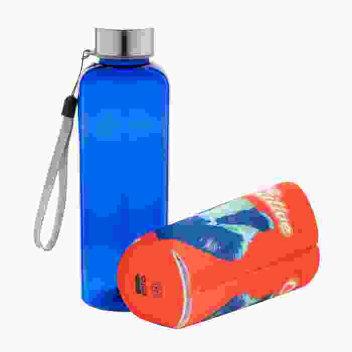 Reklámajándék | Pemba Creative RPET kulacs, kék, 500 ml
