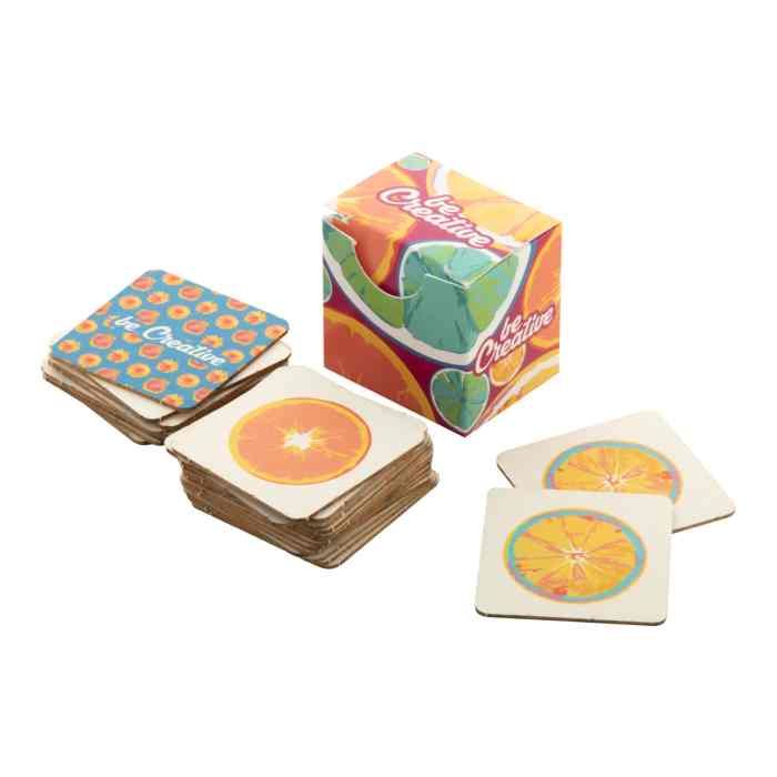 Reklámajándék | Peppermor Creative egyedi memóriajáték, natúr