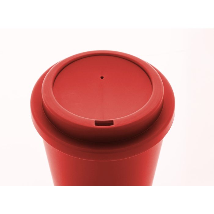 Reklámajándék | Peppulu thermo pohár, piros, 300 ml