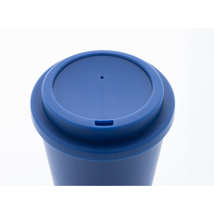 Reklámajándék | Peppulu thermo pohár, sötétkék, 300 ml