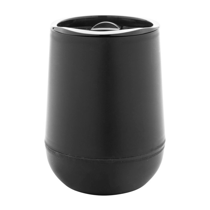 Reklámajándék | Peppy thermo pohár, fekete, 300 ml