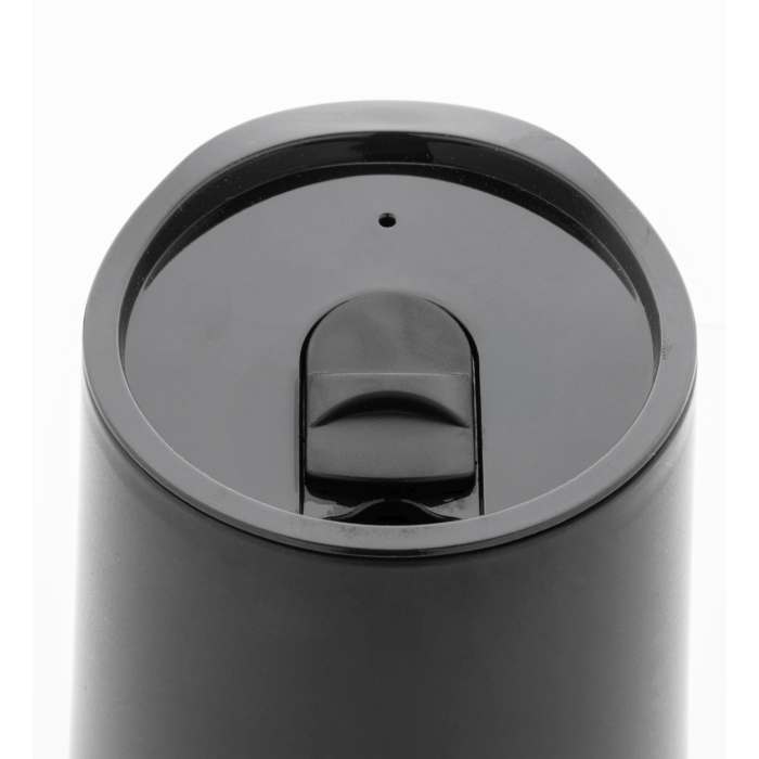 Reklámajándék | Peppy thermo pohár, fekete, 300 ml