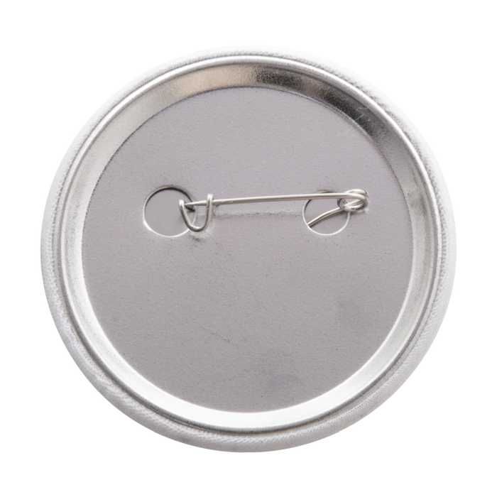 PinBadge RPET Maxi kituző, fehér | Reklámajándék, reklámtárgy, céges ajándék, egyedi reklámajándék Reklámajándék | PinBadge RPET Maxi kituző, fehér
