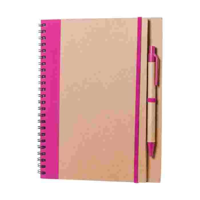 Reklámajándék | Platanus A5 jegyzetfüzet, rózsaszín