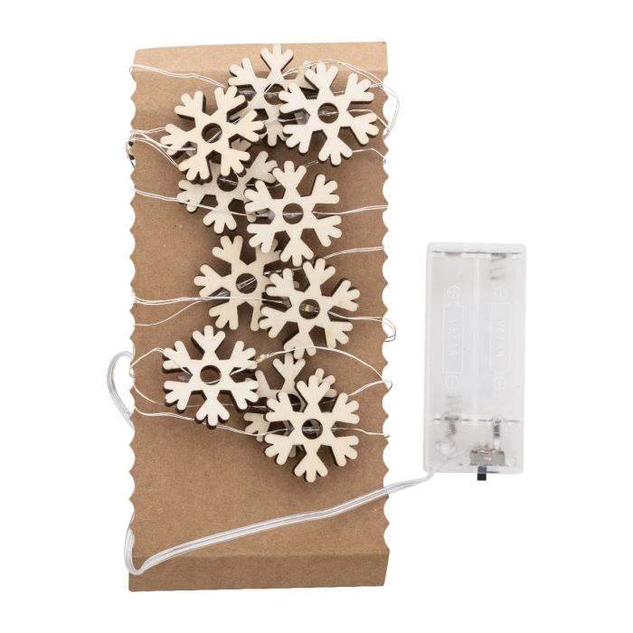 Reklámajándék | Polaris karácsonyi fényfüzér, natúr