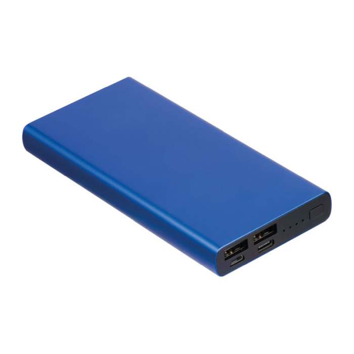 Reklámajándék | Powerbank, 10000 mAh, kék