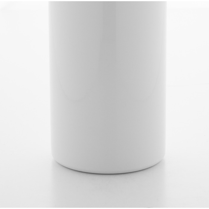 Reklámajándék | Pressuto XL újrahasznosított rozsdamentes acél kulacs, fehér, 750 ml