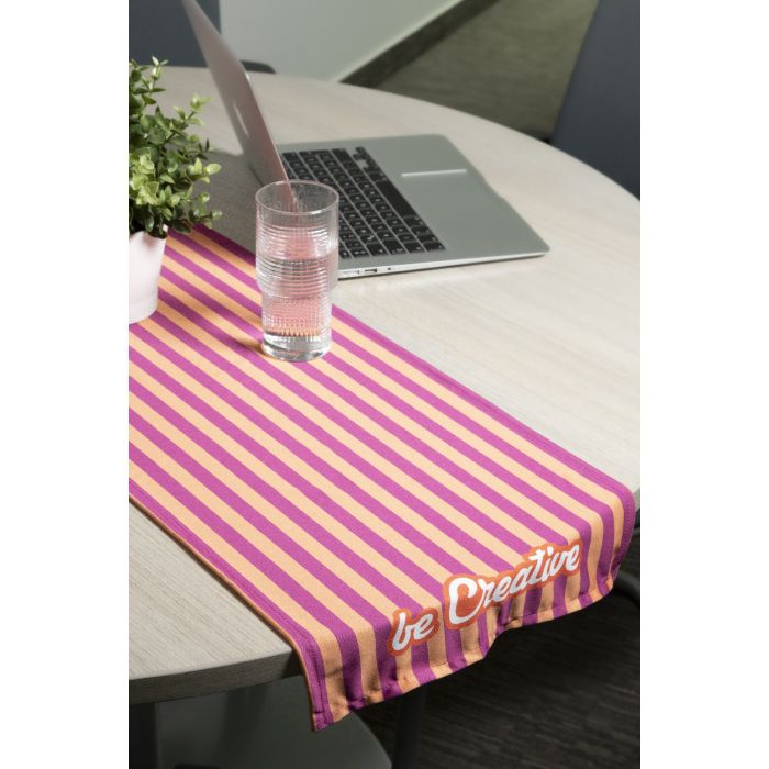 PrinTable S egyedi RPET asztali futó, fehér | Reklámajándék, reklámtárgy, céges ajándék, egyedi reklámajándék Reklámajándék | PrinTable S egyedi RPET asztali futó, fehér