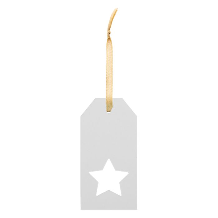 PrinTag Plus egyedi ajándékcímke, csillag, fehér | Reklámajándék, reklámtárgy, céges ajándék, egyedi reklámajándék Reklámajándék | PrinTag Plus egyedi ajándékcímke, csillag, fehér