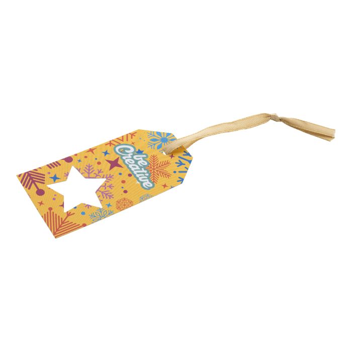 PrinTag Plus egyedi ajándékcímke, csillag, fehér | Reklámajándék, reklámtárgy, céges ajándék, egyedi reklámajándék Reklámajándék | PrinTag Plus egyedi ajándékcímke, csillag, fehér