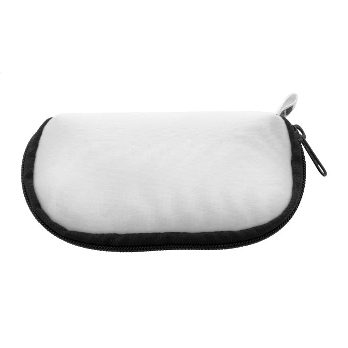 Reklámajándék | PrintSun Zip egyedi RPET napszemüvegtok, fekete