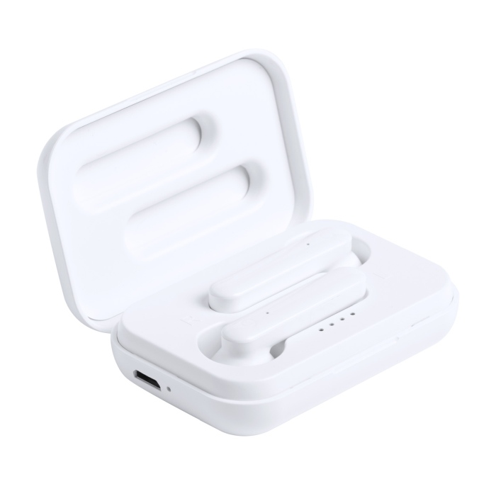 Protex bluetooth fülhallgató, fehér