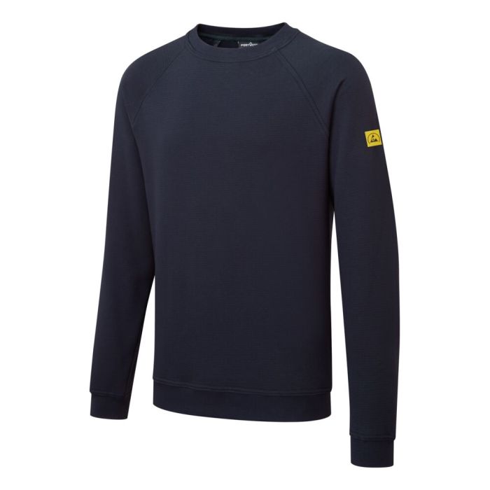 Portwest Pulóver-antisztatikus ESD, navy | Adgift Reklámajándéktól Portwest Pulóver-antisztatikus ESD, navy