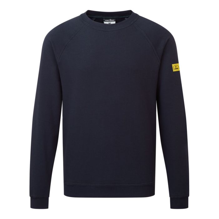 Portwest Pulóver-antisztatikus ESD, navy | Adgift Reklámajándéktól Portwest Pulóver-antisztatikus ESD, navy