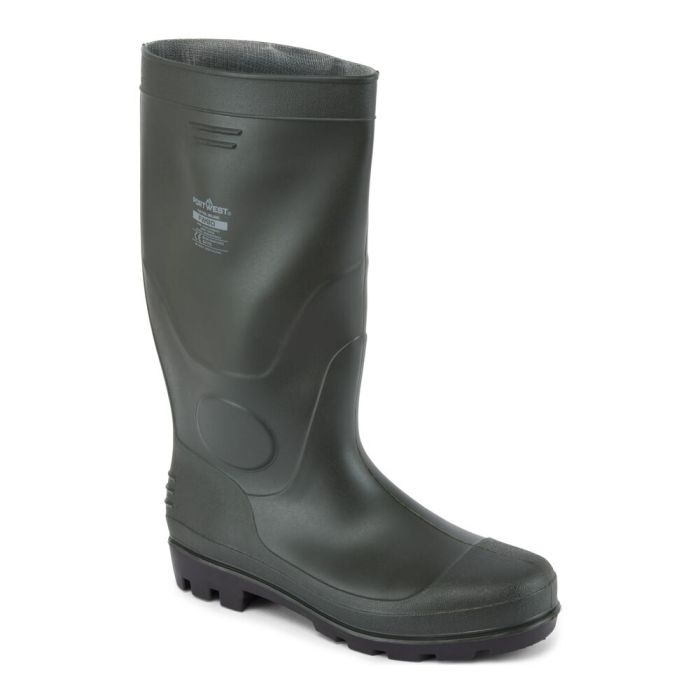 Portwest PVC Wellington munkacsizma O4, zöld