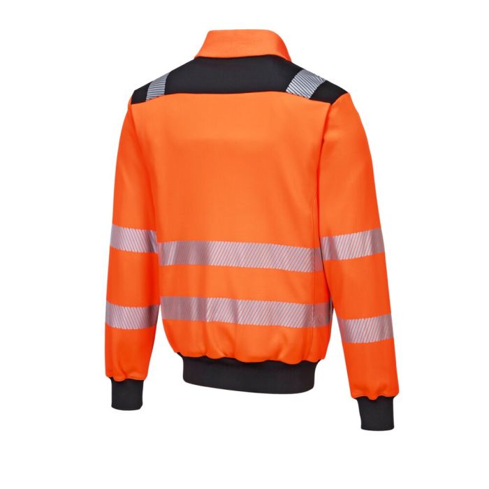 Portwest PW3 Hi-Vis pulóver, narancs/fekete | Adgift Reklámajándéktól Portwest PW3 Hi-Vis pulóver, narancs/fekete