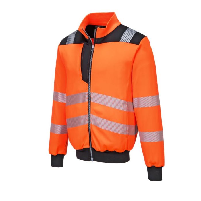 Portwest PW3 Hi-Vis pulóver, narancs/fekete | Adgift Reklámajándéktól Portwest PW3 Hi-Vis pulóver, narancs/fekete