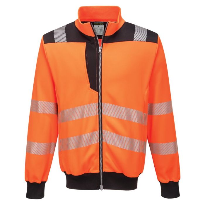 Portwest PW3 Hi-Vis pulóver, narancs/fekete | Adgift Reklámajándéktól Portwest PW3 Hi-Vis pulóver, narancs/fekete
