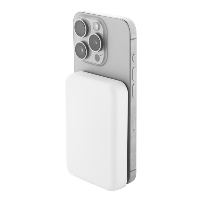 Reklámajándék | Rabobank Mag RABS power bank, fehér