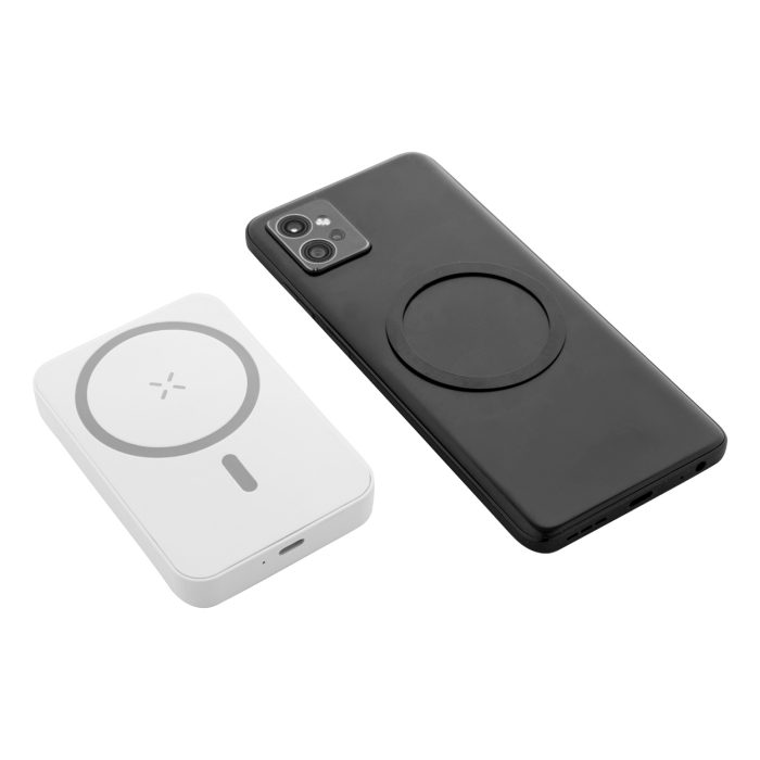 Reklámajándék | Rabobank Mag RABS power bank, fehér