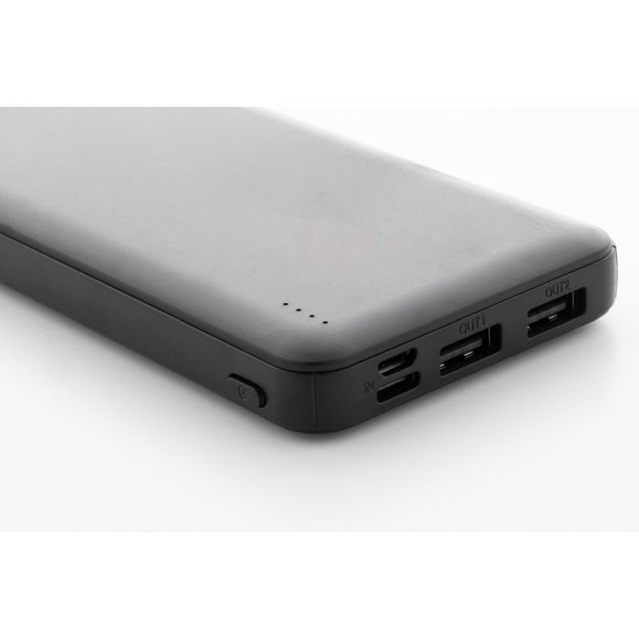 Reklámajándék | Rabobank XL RABS power bank, fekete