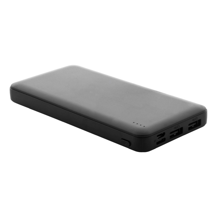 Reklámajándék | Rabobank XL RABS power bank, fekete