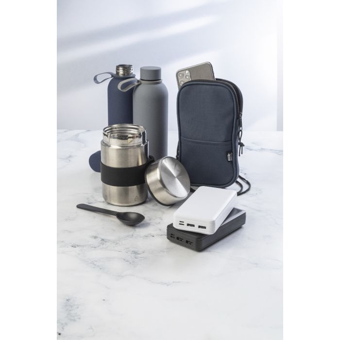 Reklámajándék | Rabobank XXL RABS power bank, fehér