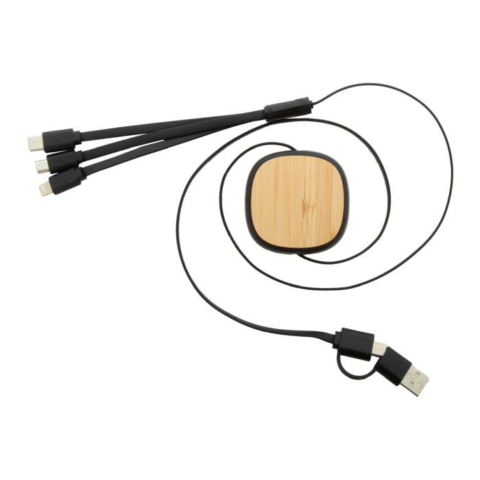 Reklámajándék | Rabsle USB töltőkábel, fekete