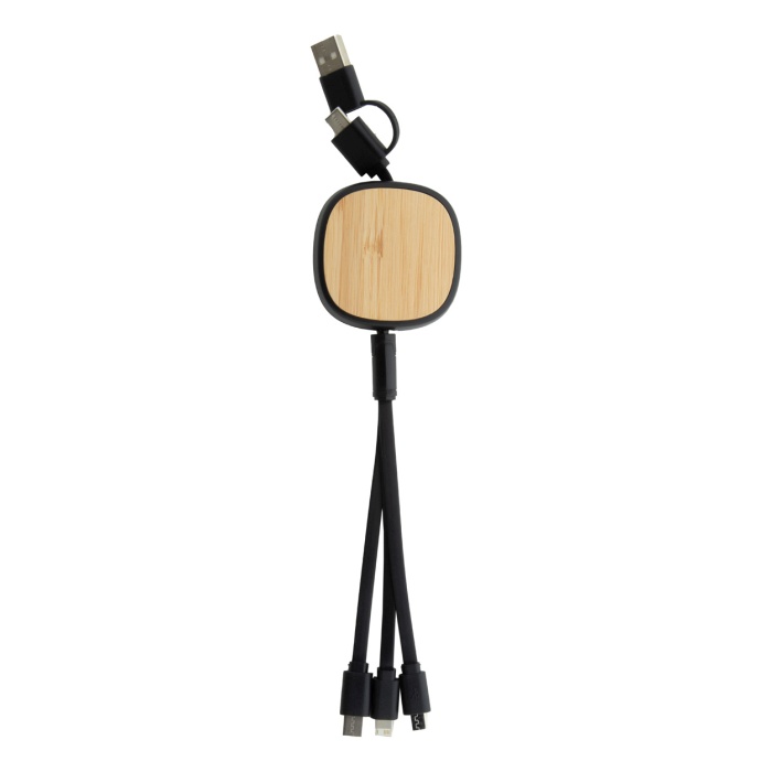 Reklámajándék | Rabsle USB töltőkábel, fekete