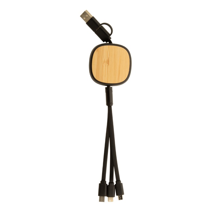 Reklámajándék | Rabsle USB töltőkábel, fekete