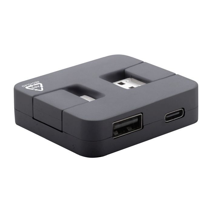 Reklámajándék | Rahubu RABS USB hub, fekete